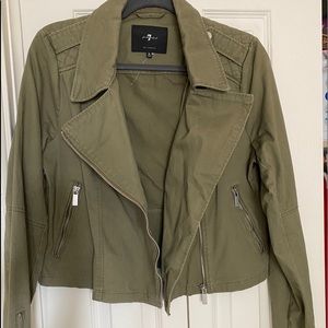 7 For All Mankind Jacket (motto style)